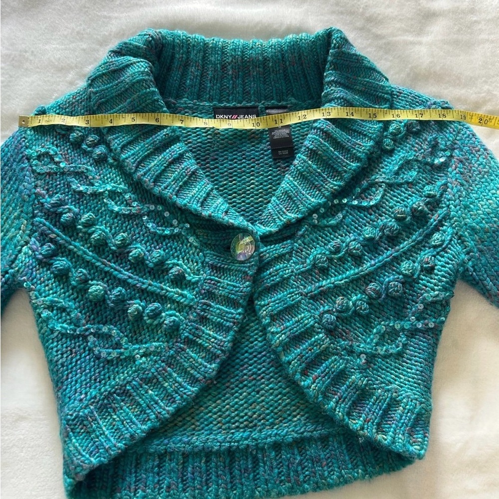 DKJeans cropped cardigan - Picture 7 of 8